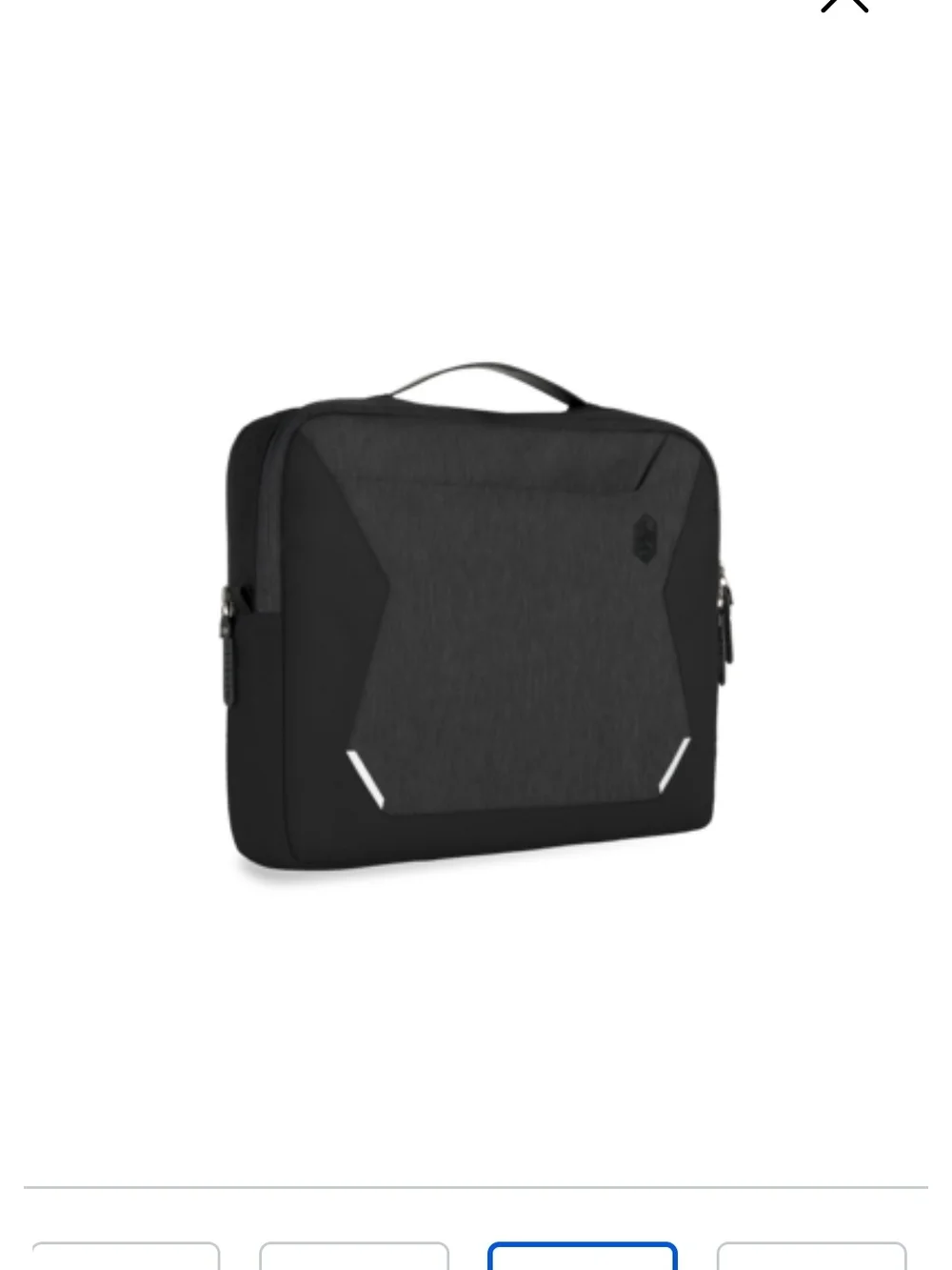 Men’s Gray Laptop Briefcase -